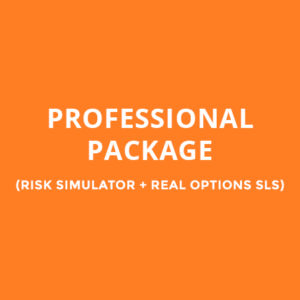 PROFESSIONAL PACKAGE (RISK SIMULATOR + REAL OPTIONS SLS