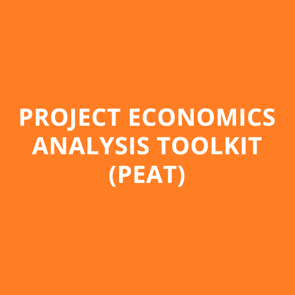 PROJECT ECONOMICS ANALYSIS TOOLKIT (PEAT)